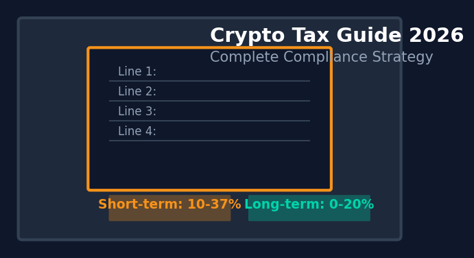 Crypto Tax Guide